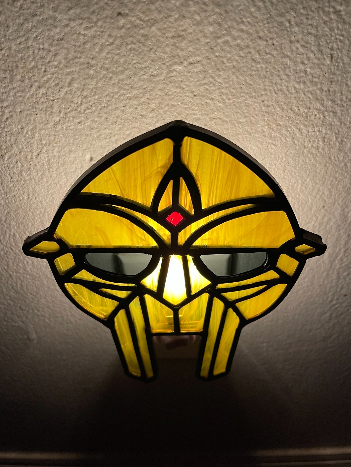 Doom Stained Glass Night Light