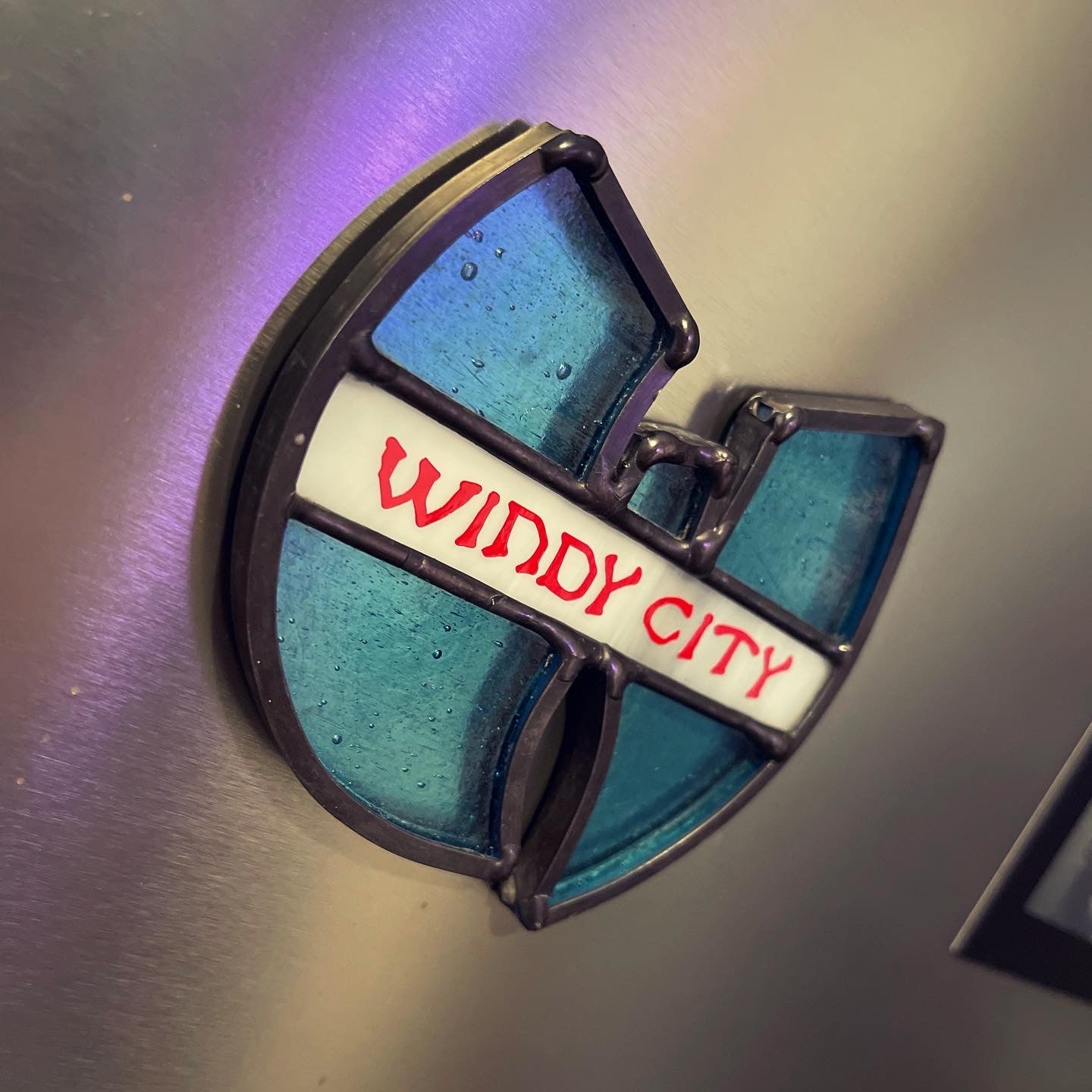 Stained Glass Wu Magnets