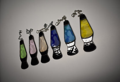 Lil' Stained Glass Lava Lamps