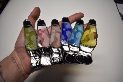 Lil' Stained Glass Lava Lamps