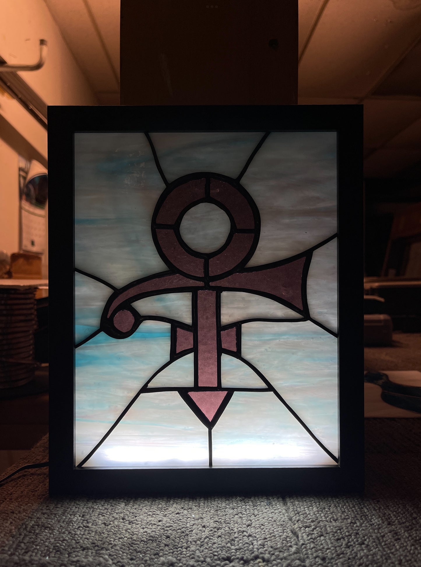 Prince Stained Glass Light Box