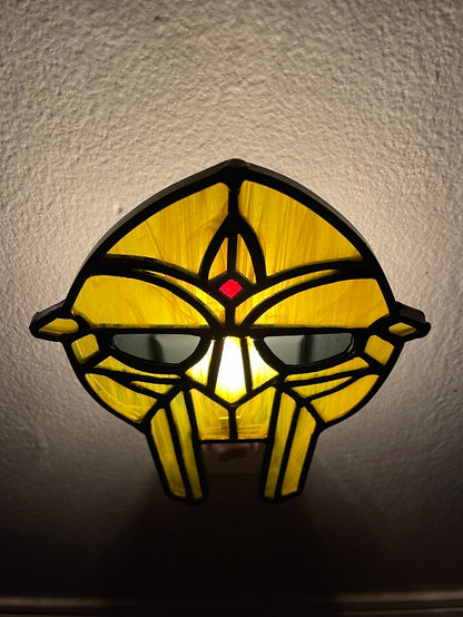 Doom Stained Glass Night Light