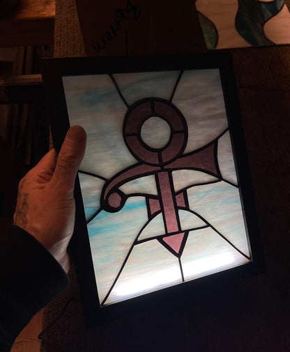 Prince Stained Glass Light Box