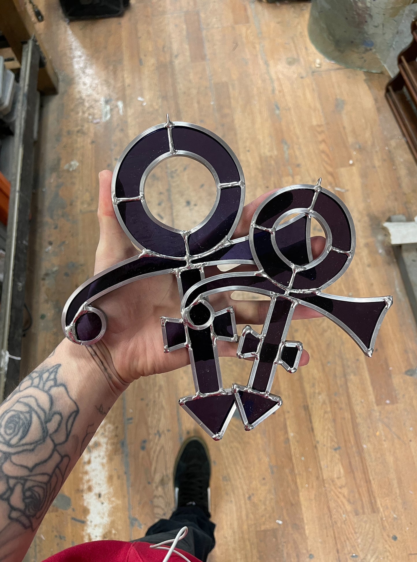 Stained Glass Prince Sun Catcher