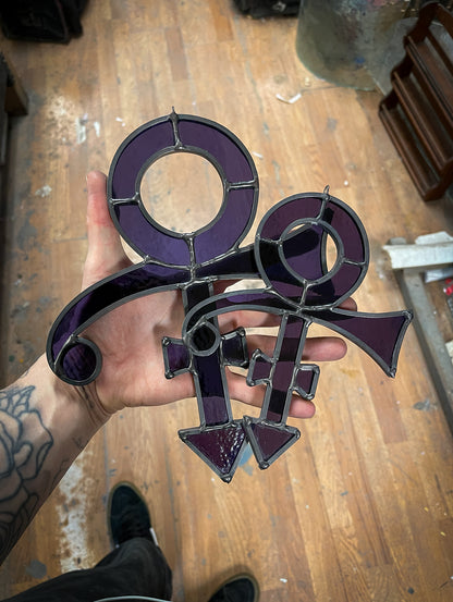 Stained Glass Prince Sun Catcher