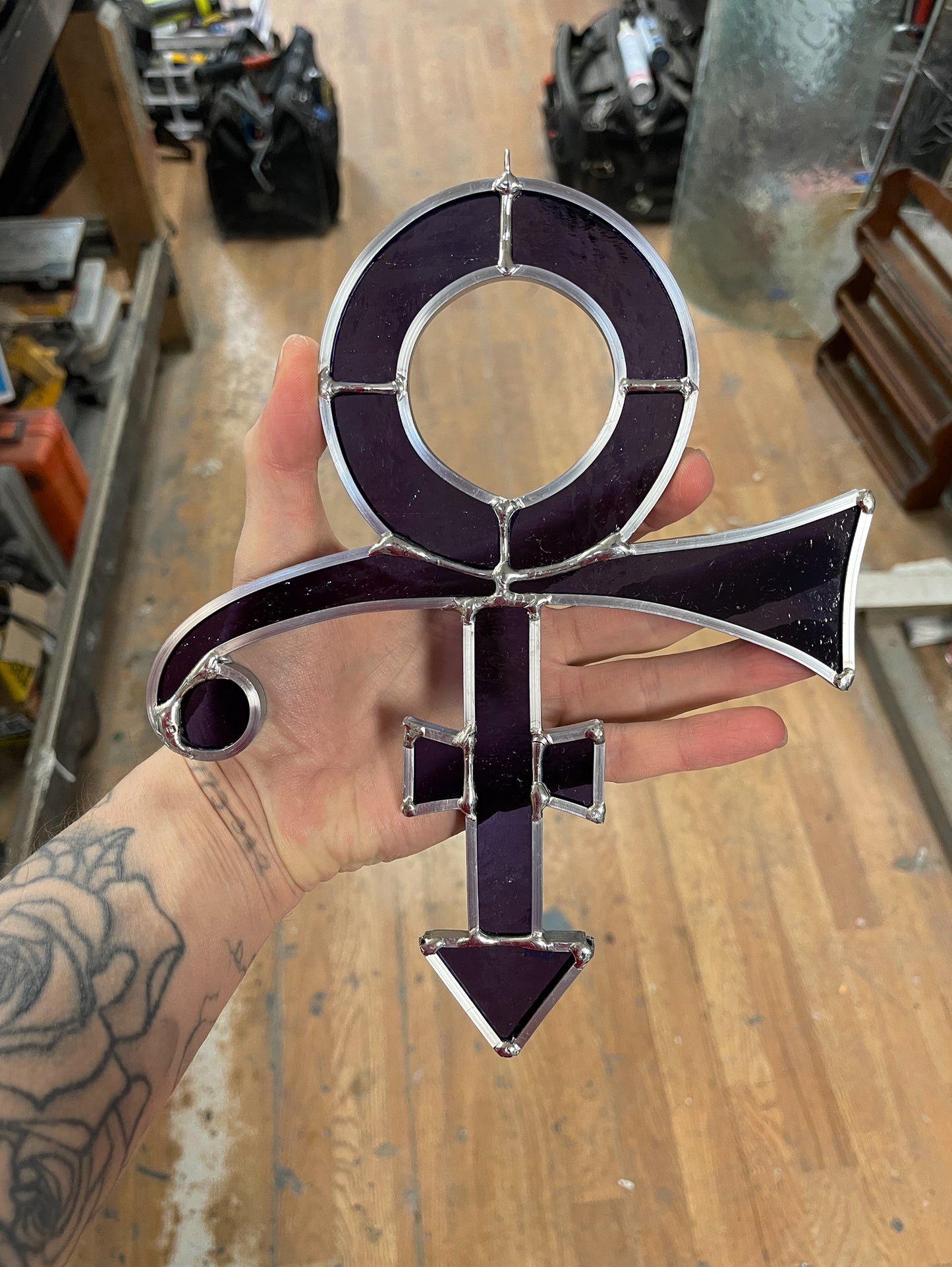 Stained Glass Prince Sun Catcher