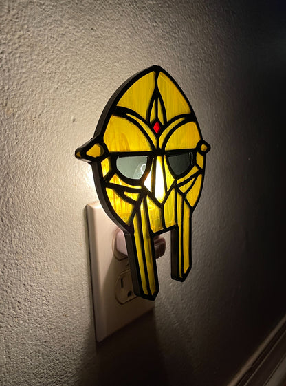 Doom Stained Glass Night Light