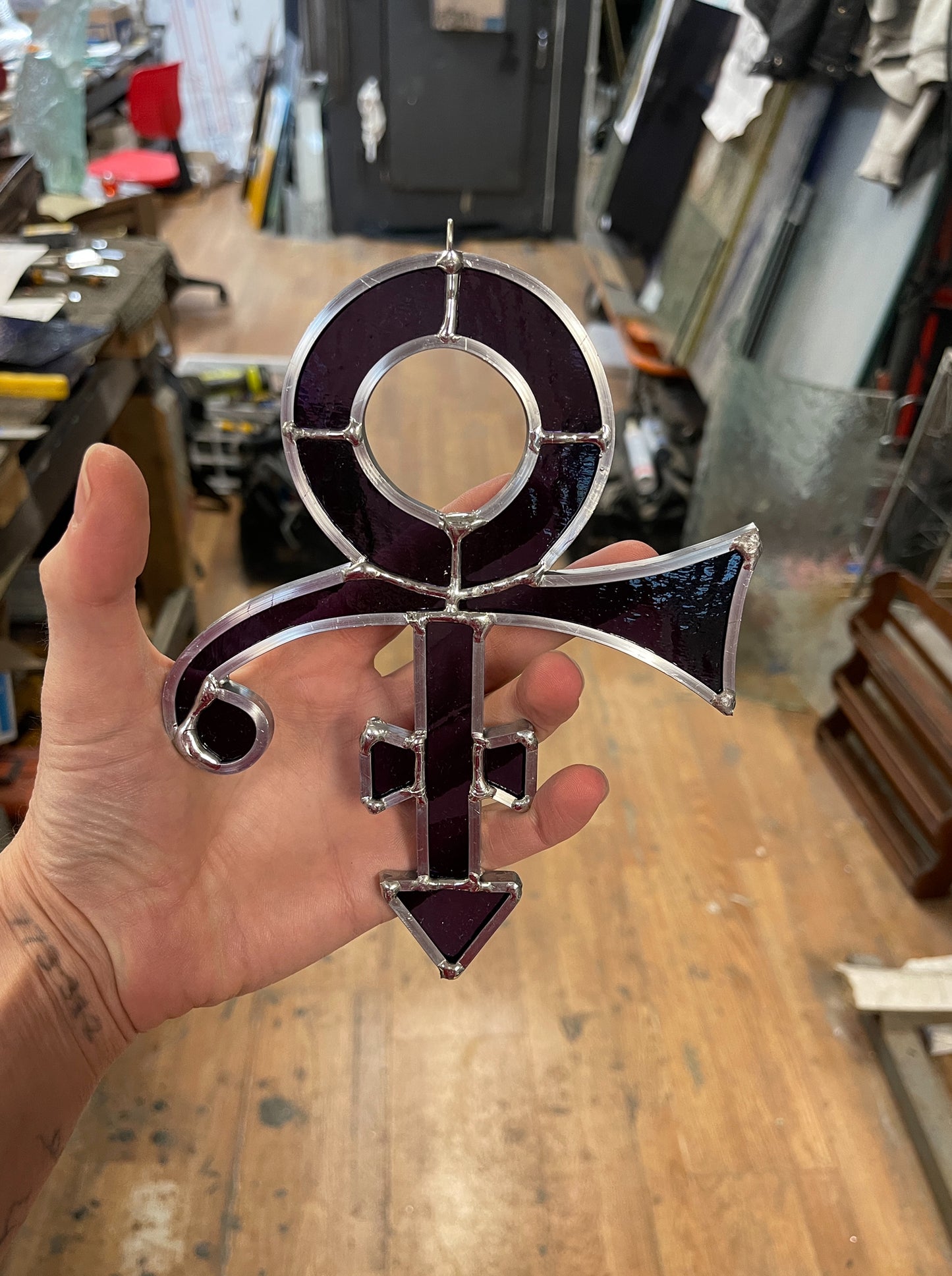 Stained Glass Prince Sun Catcher