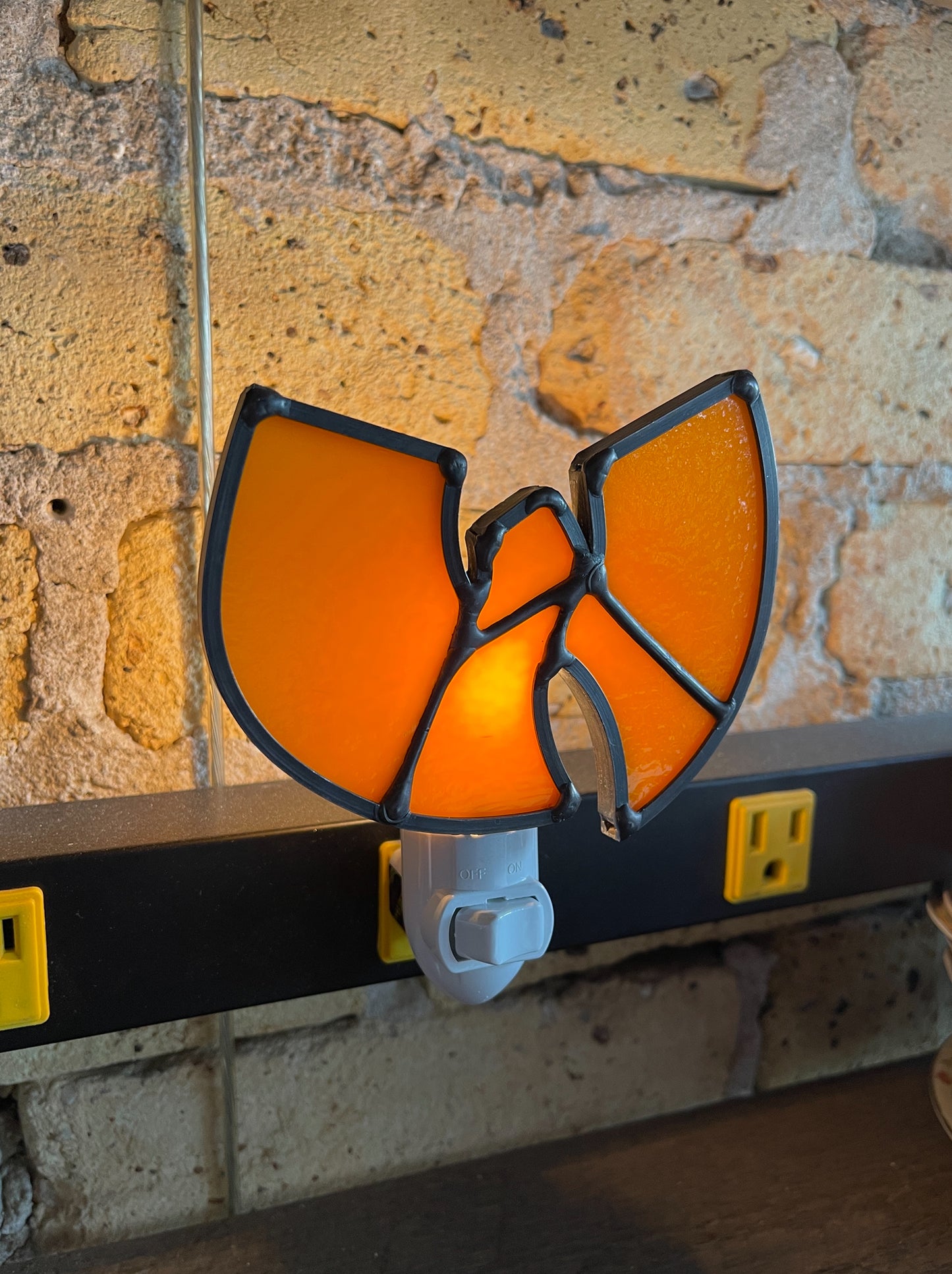 Stained Glass Wu Night Light