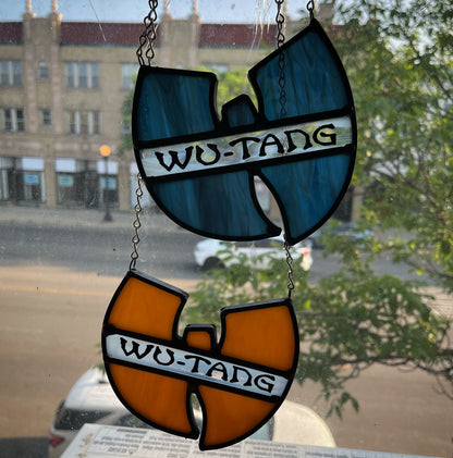 Large Stained Glass Wu Sun Catcher