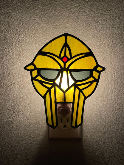 Doom Stained Glass Night Light